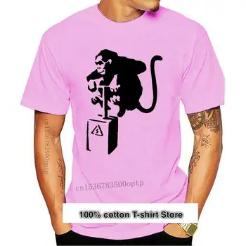 Camiseta de Banksy para hombre, camisa con estampado de 